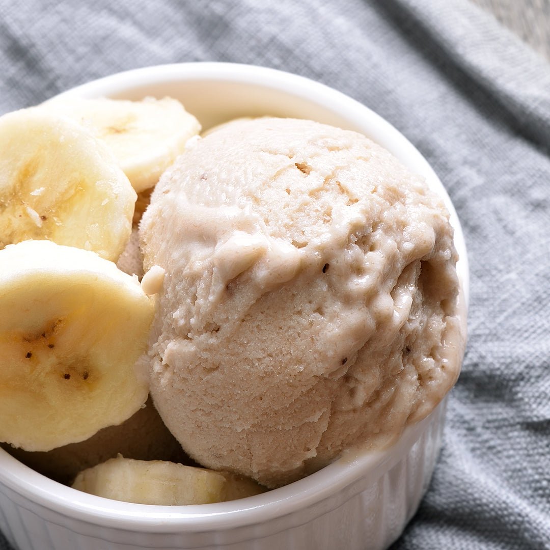 Three Ingredient Banana Soft Serve