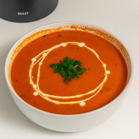 Creamy Tomato & Basil Soup