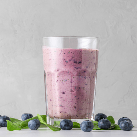 Spinach + Blueberry Smoothie
