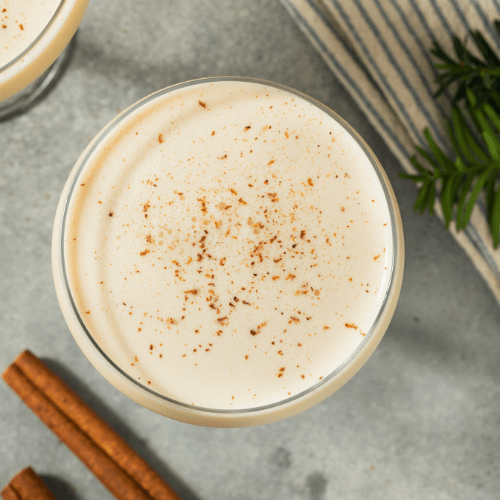 Creamy + Dreamy Vanilla Cashew Eggnog