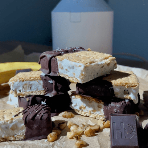 Banana Choco Ice Cream Sandwhich