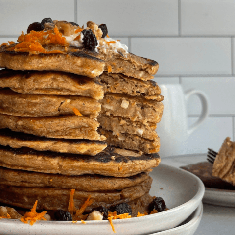 Carrot Cake Pancakes
