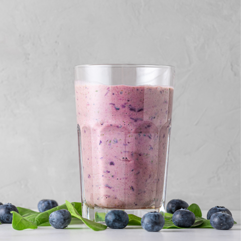 Spinach + Blueberry Smoothie