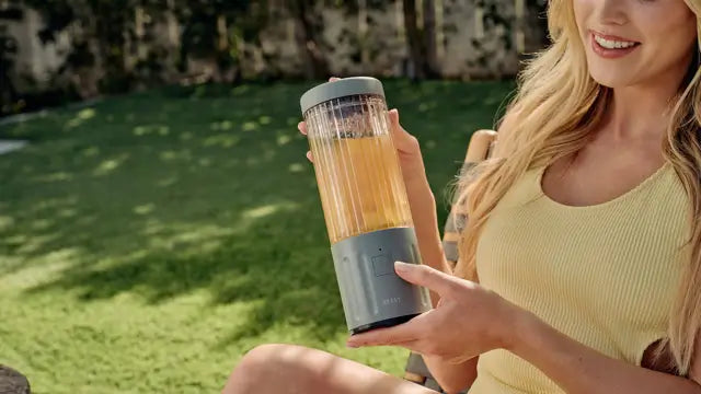 Load video: Beast® GO Cordless. The world&#39;s first premium portable blender.